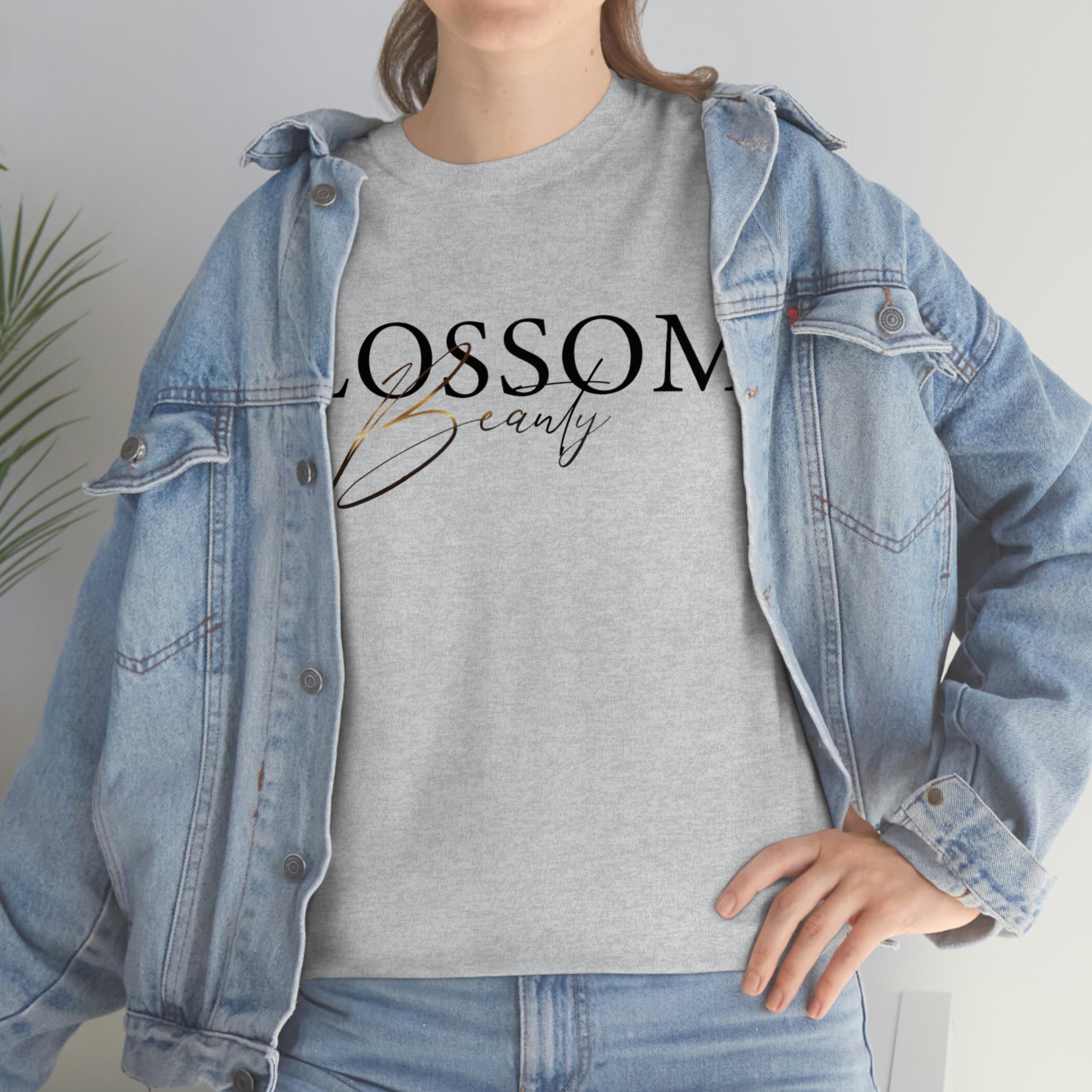Camiseta de belleza en flor