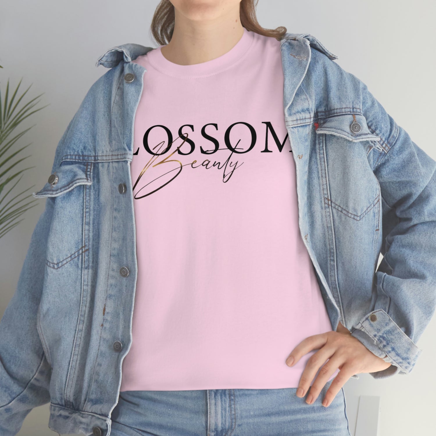 Camiseta de belleza en flor