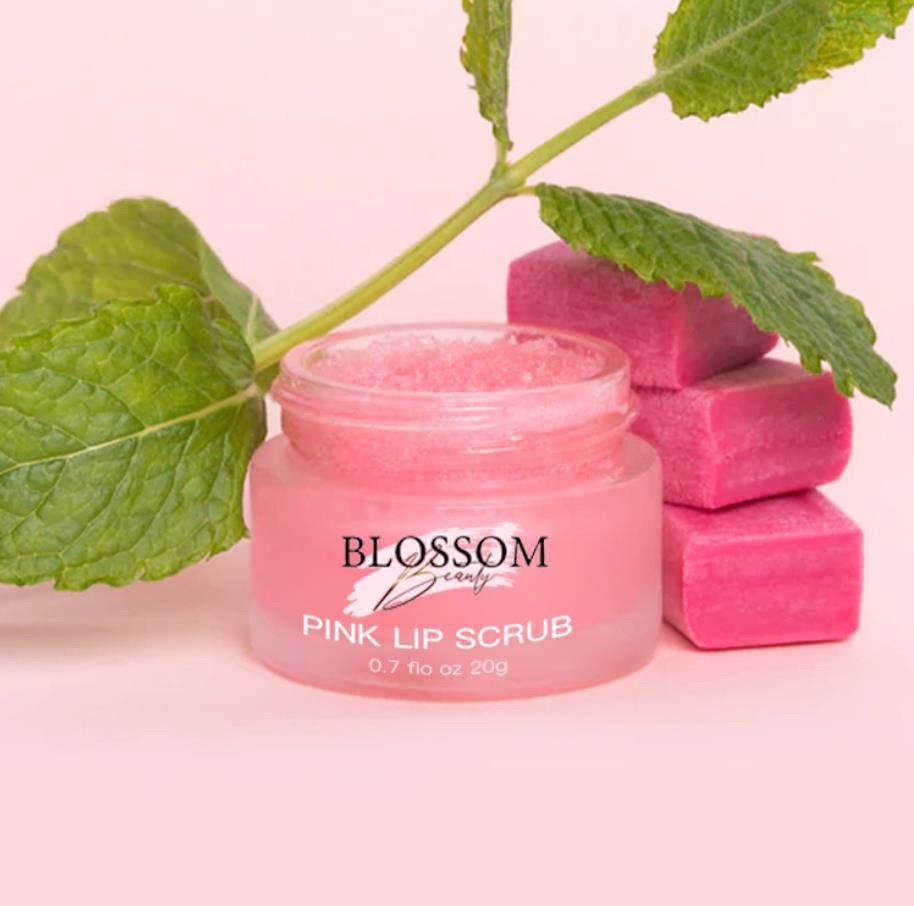 Lip Scrub with exfoliating lip brush