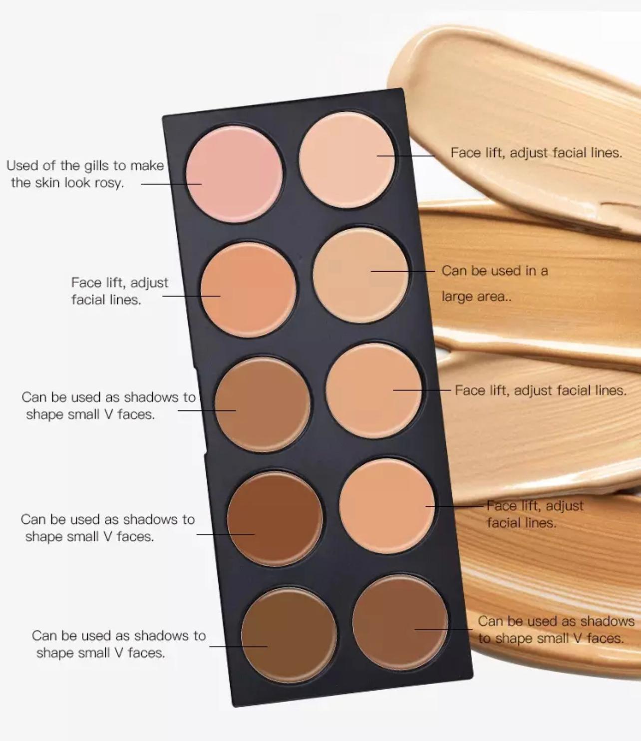 Concealer and Contour Palette