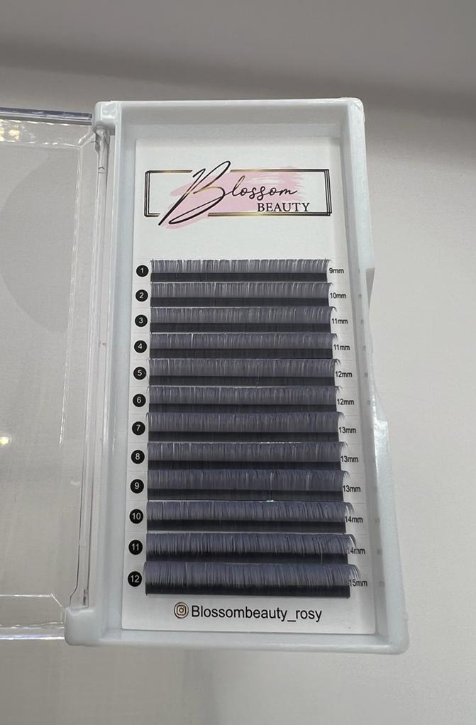 Colored Classic Flat D /0.15/Mix Tray-Glacier Gray