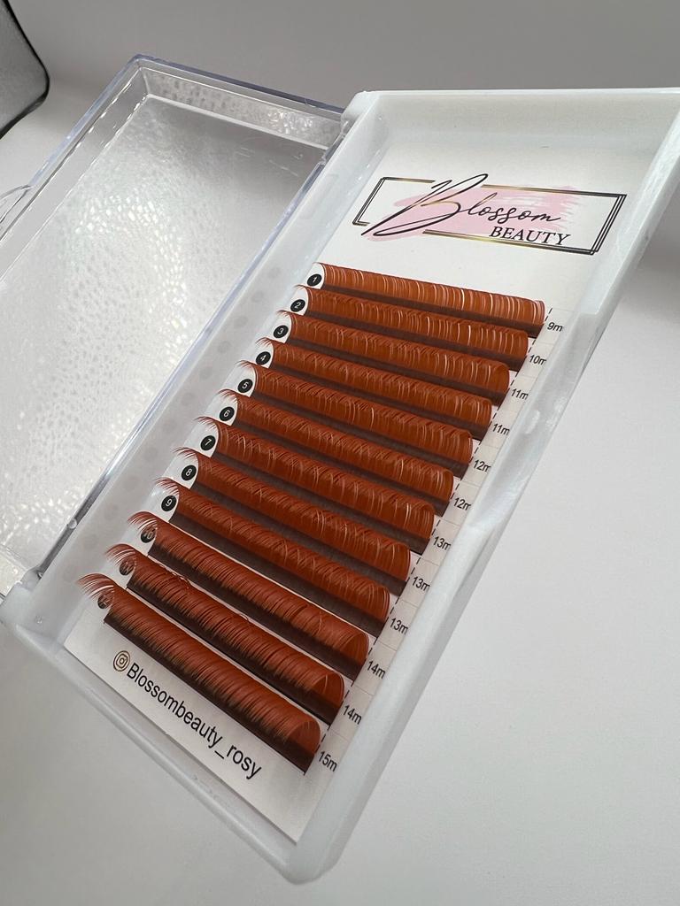 Colored Classic Flat D /0.15/Mix Tray-Grapefruit Red