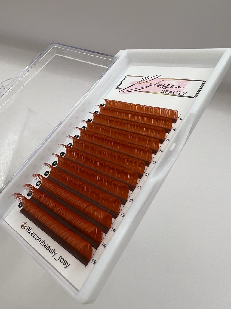 Colored Classic Flat D /0.15/Mix Tray-Grapefruit Red