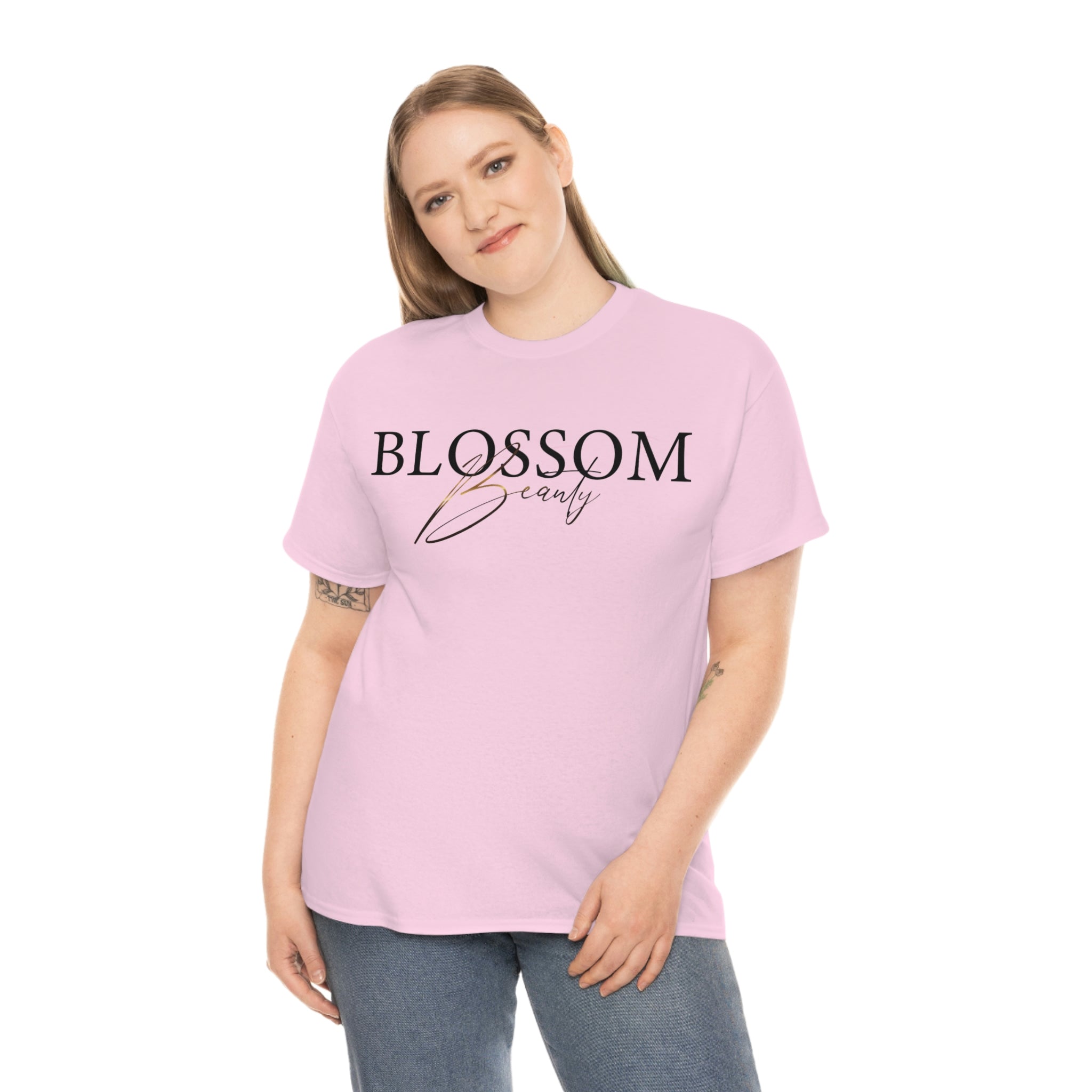 Camiseta de belleza en flor