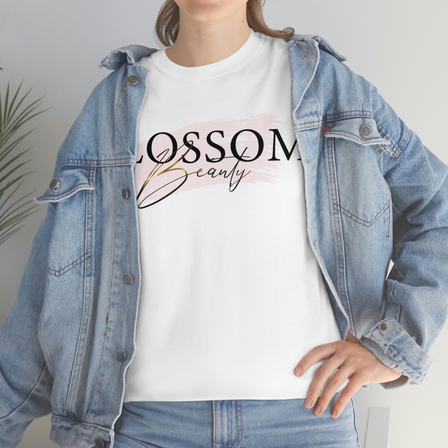 Camiseta de belleza en flor