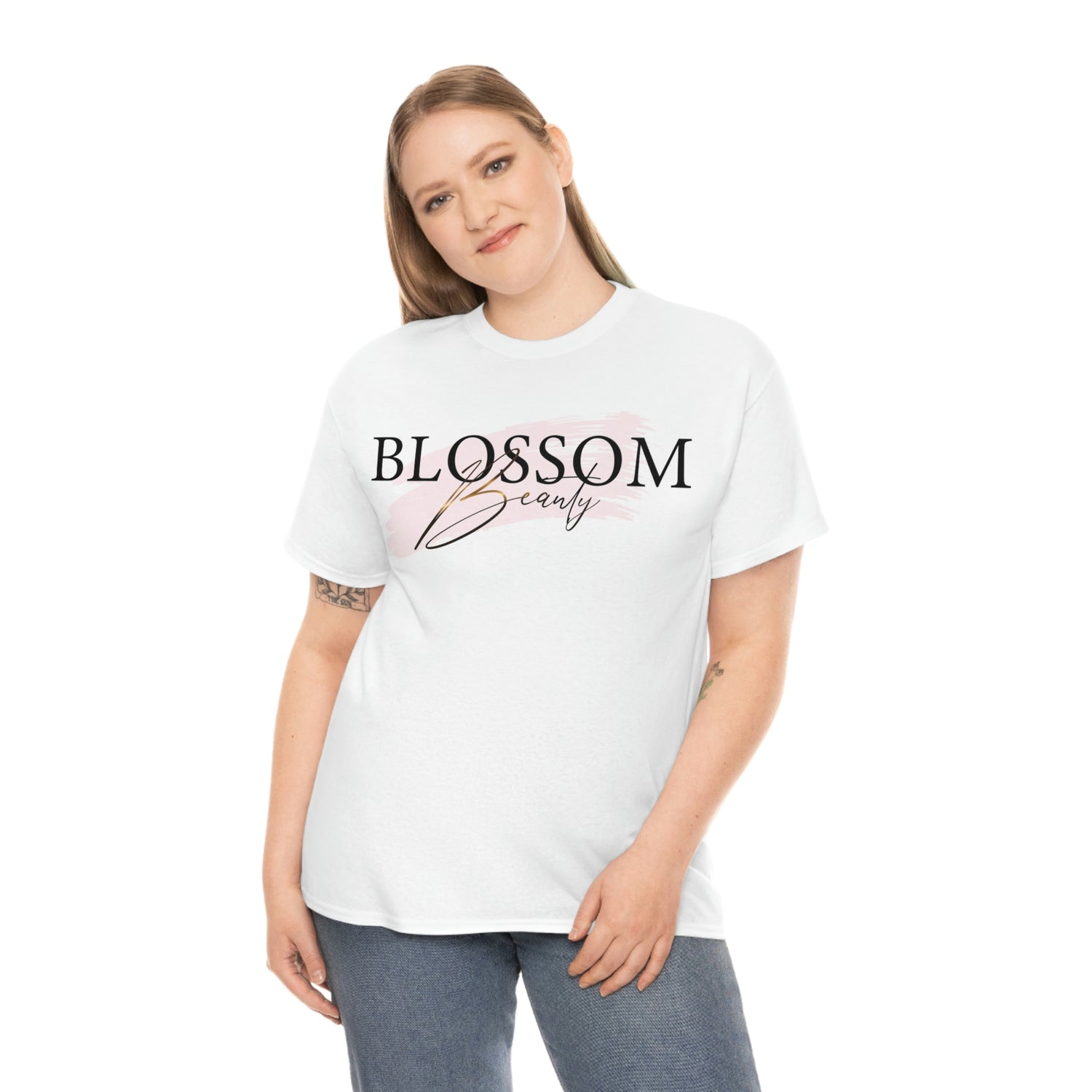 Camiseta de belleza en flor