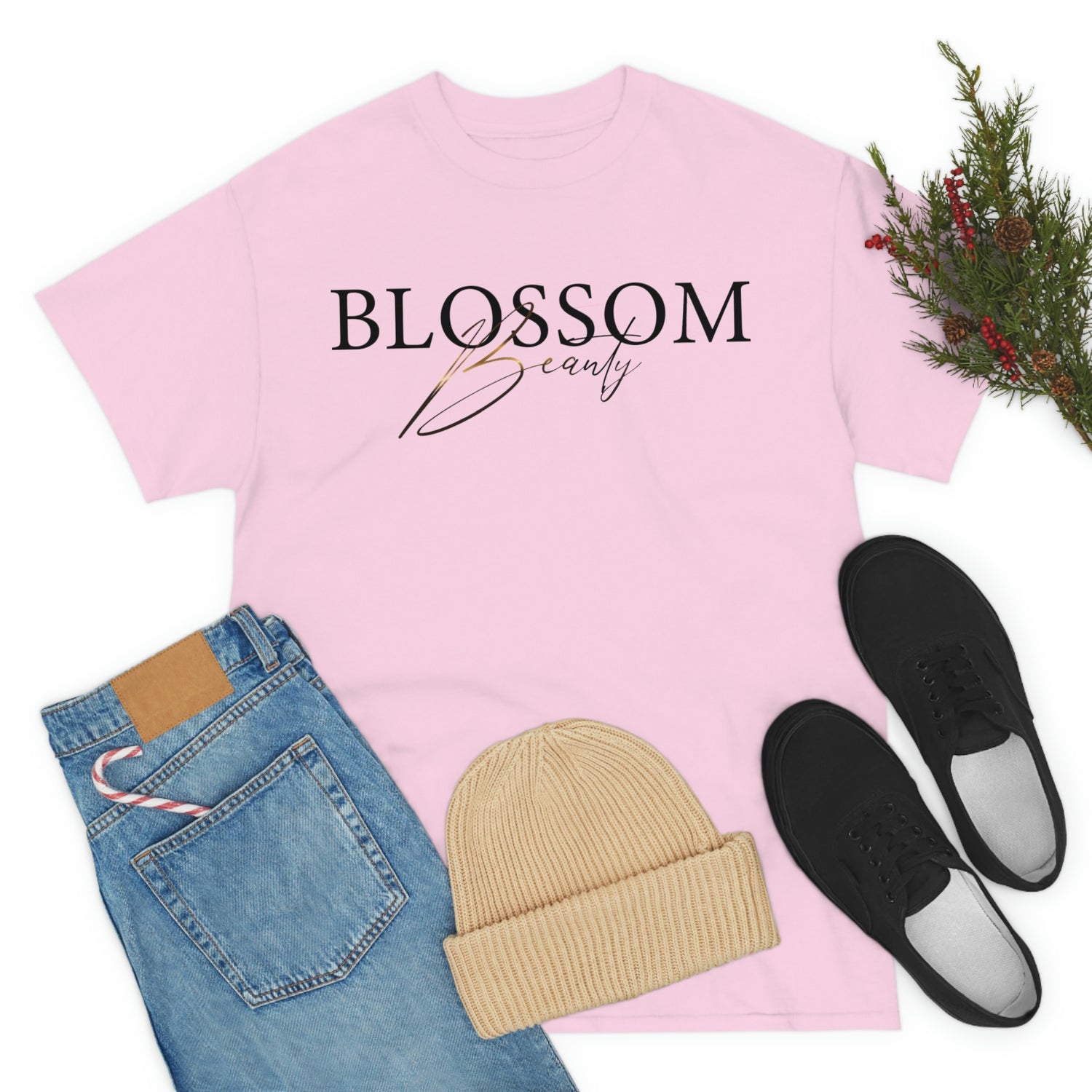 Camiseta de belleza en flor