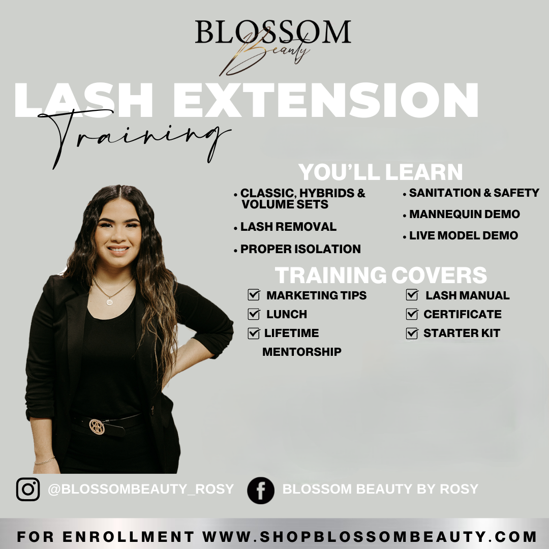 2 day  Eyelash Extension Course- Private 1:1 $1200