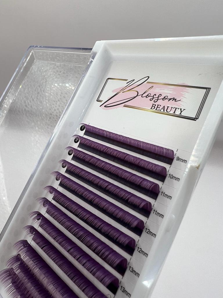 Colored Classic Flat D /0.15/Mix Tray -Sky Purple