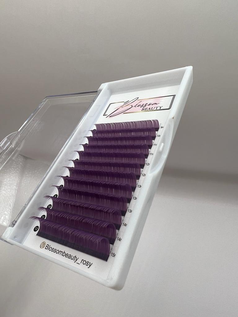 Colored Classic Flat D /0.15/Mix Tray -Sky Purple