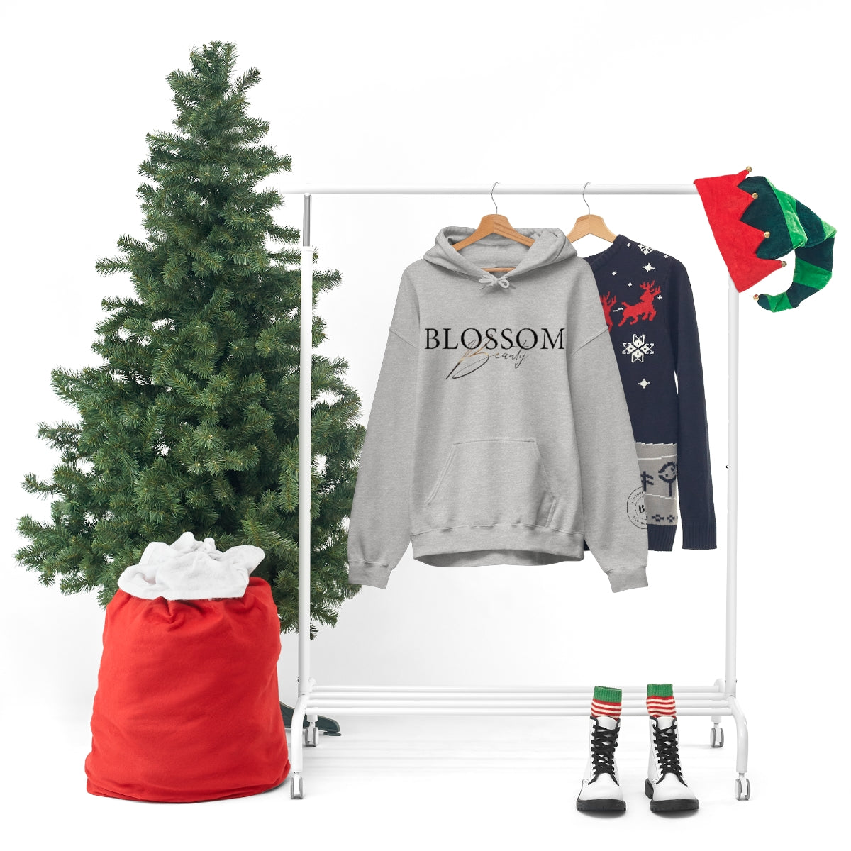 Blossom Beauty Hooded Sweatshirt